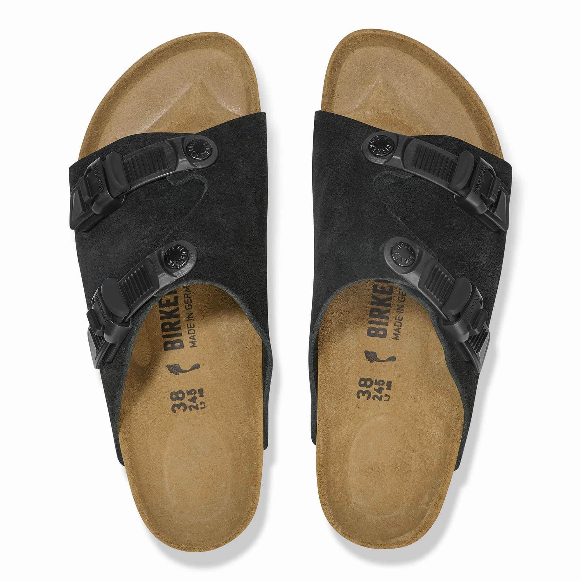 Zurich Tech Suede Leather Arizona Birkenstock