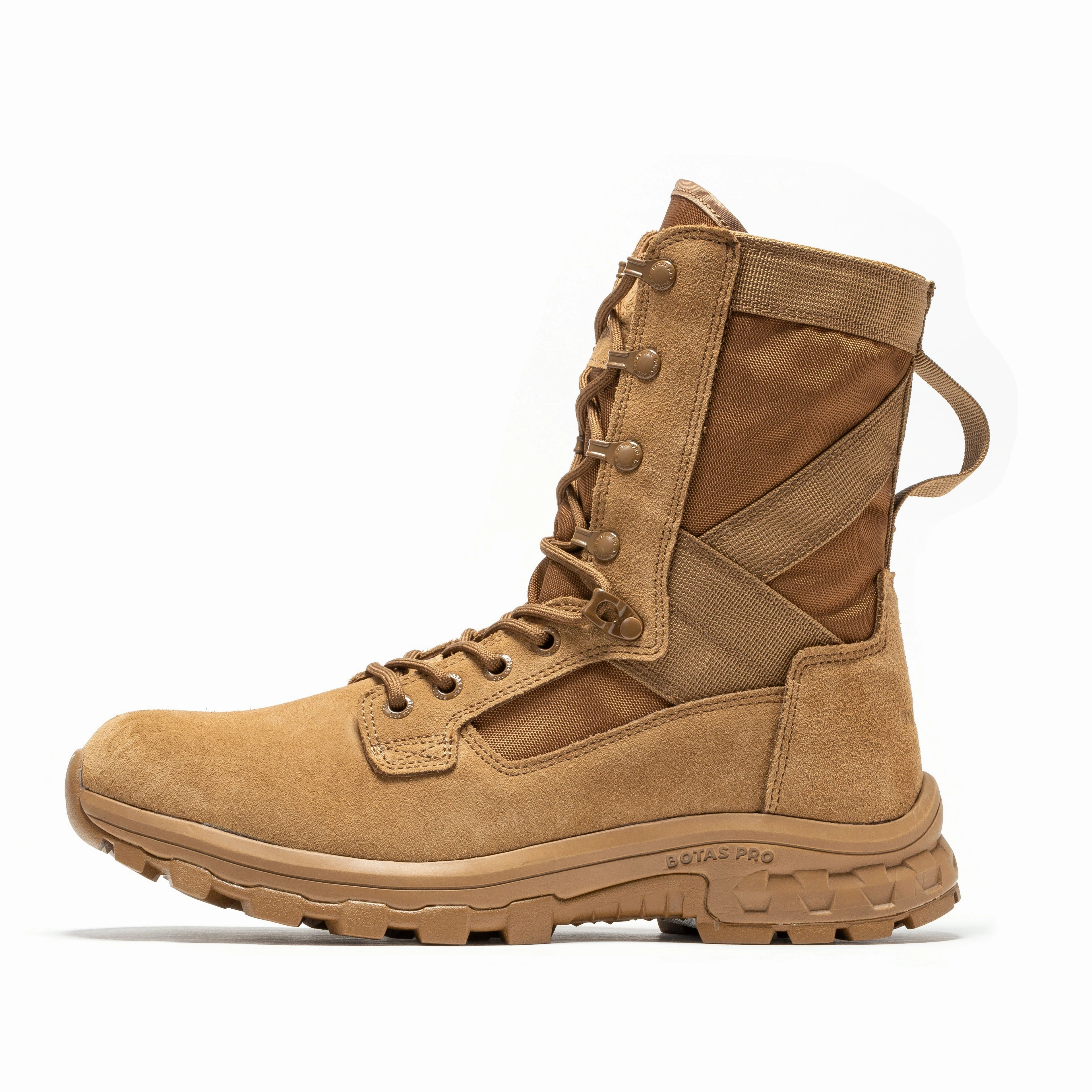 Low Cut Steel Toe Work Boots Botas Pro Sand Men's 8 inch Side Zipper Military Tactical Boots BP401