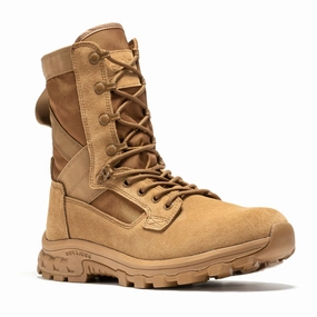 Botas Pro Sand Men's 8 inch Side Zipper Military Tactical Boots BP401 Casual Work Boots