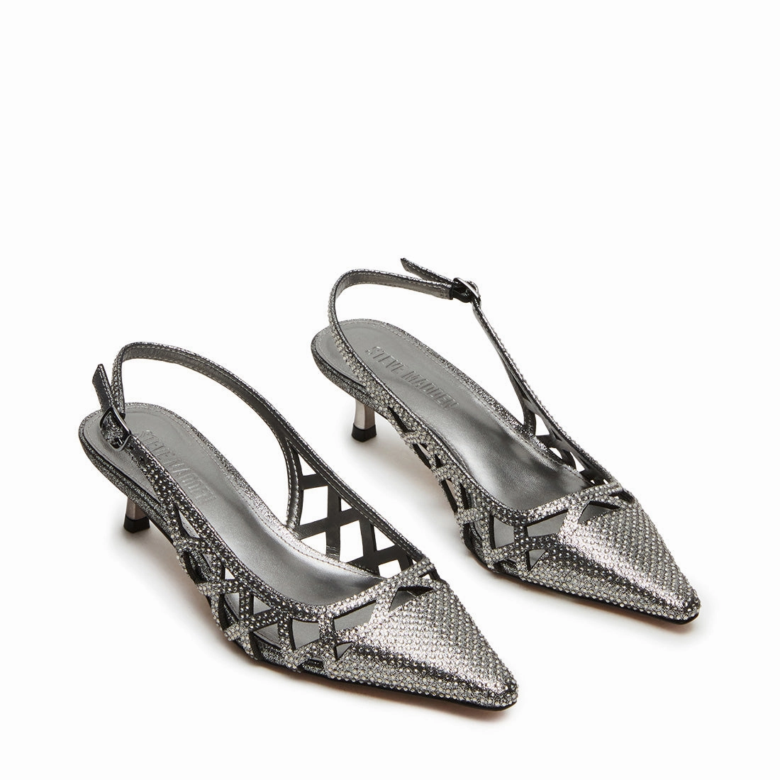 High Heels Type Kalico Pump PEWTER