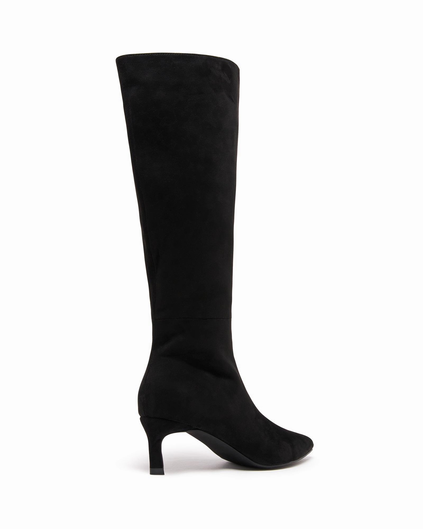 Dove Tall Boot Black Microsuede