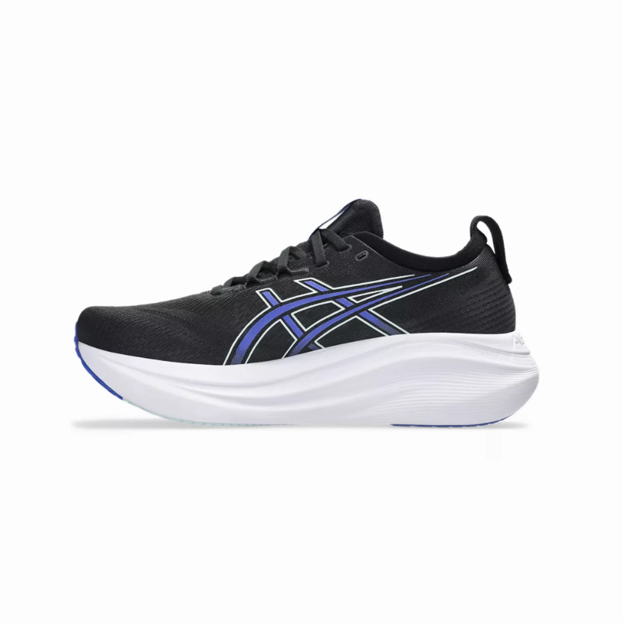 Asics Shoe Size Conversion Chart MEN'S NIMBUS 27 - D - BLACK/DARK COBALT