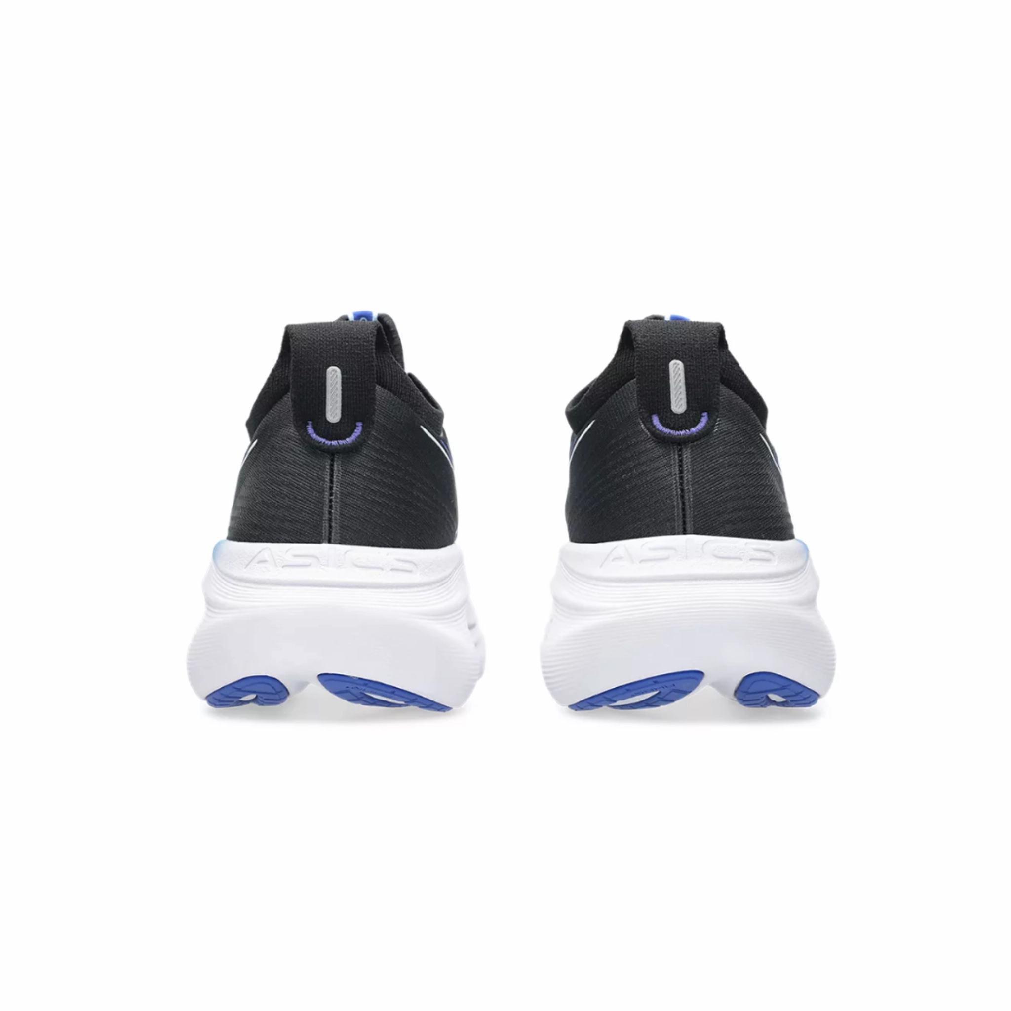 Asics Wimbledon Shoes MEN'S NIMBUS 27 - D - BLACK/DARK COBALT