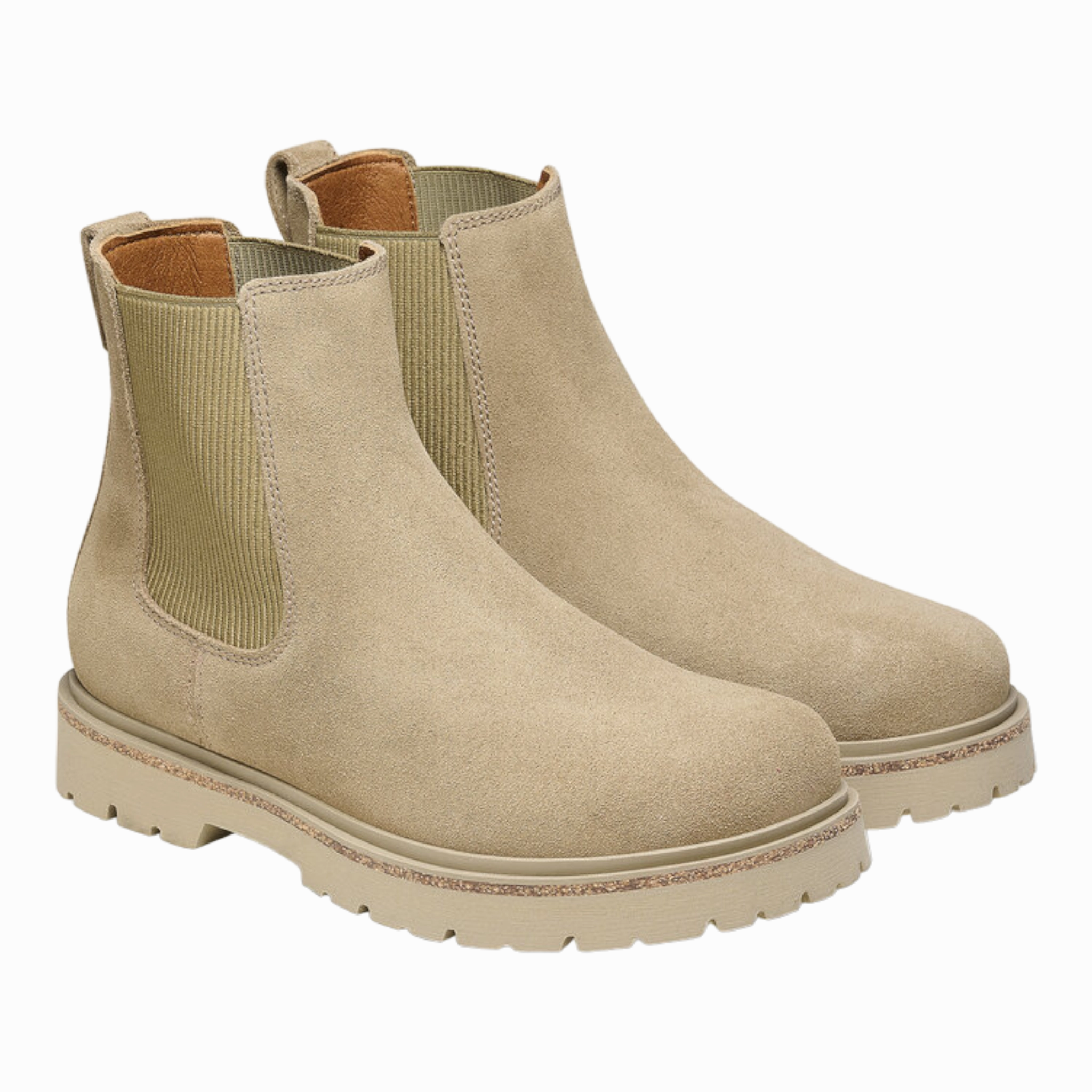 Highwood Slip On Women's Suede Leather Cheap Sandals