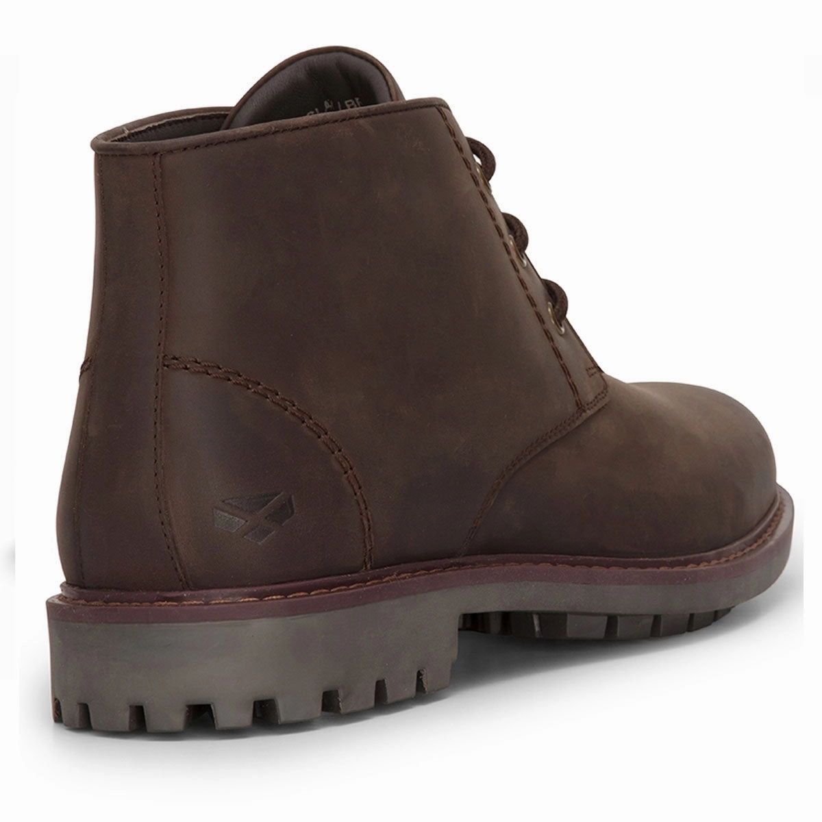 Best Wedge Sole Work Boots HOGGS OF FIFE Clayton Chukka Boot - Men's - Dark Brown