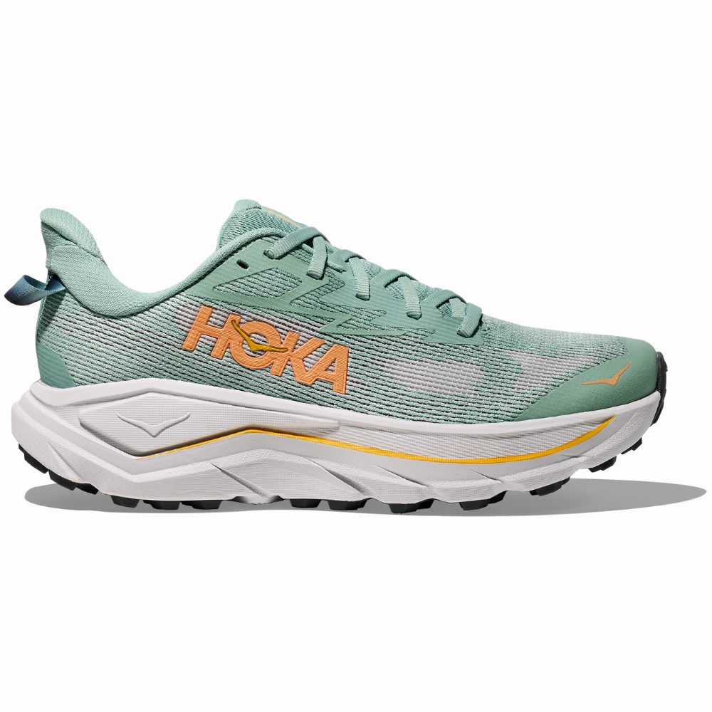Hoka Challenger 8 Jade/Cosmic Grey Running Shoe (Women's) Hybrid Trail Running Shoes
