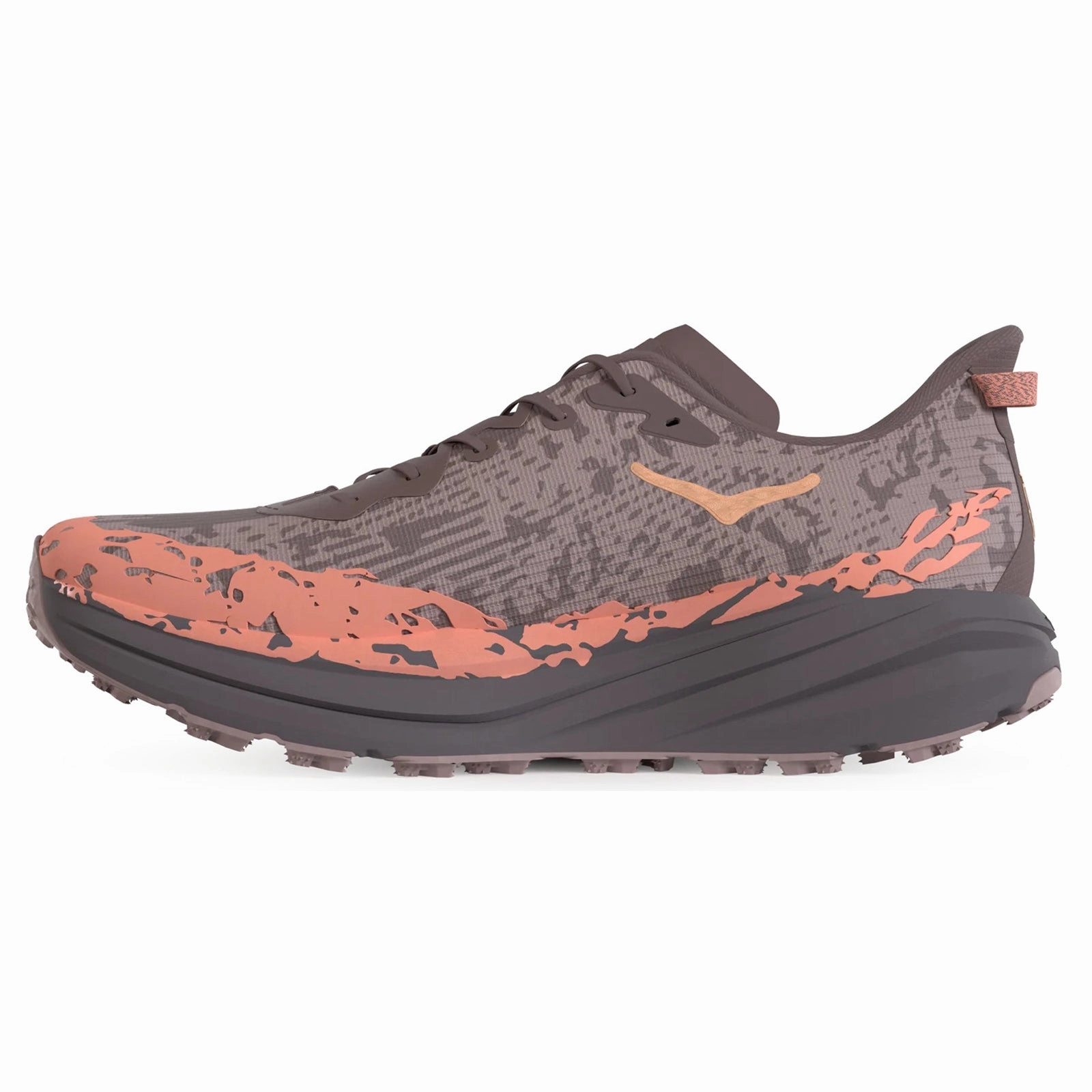 Trail Running Shoes Budget Hoka Speedgoat 6 GTX Textile Women's Running Smoky Quartz Quartzite Trainers