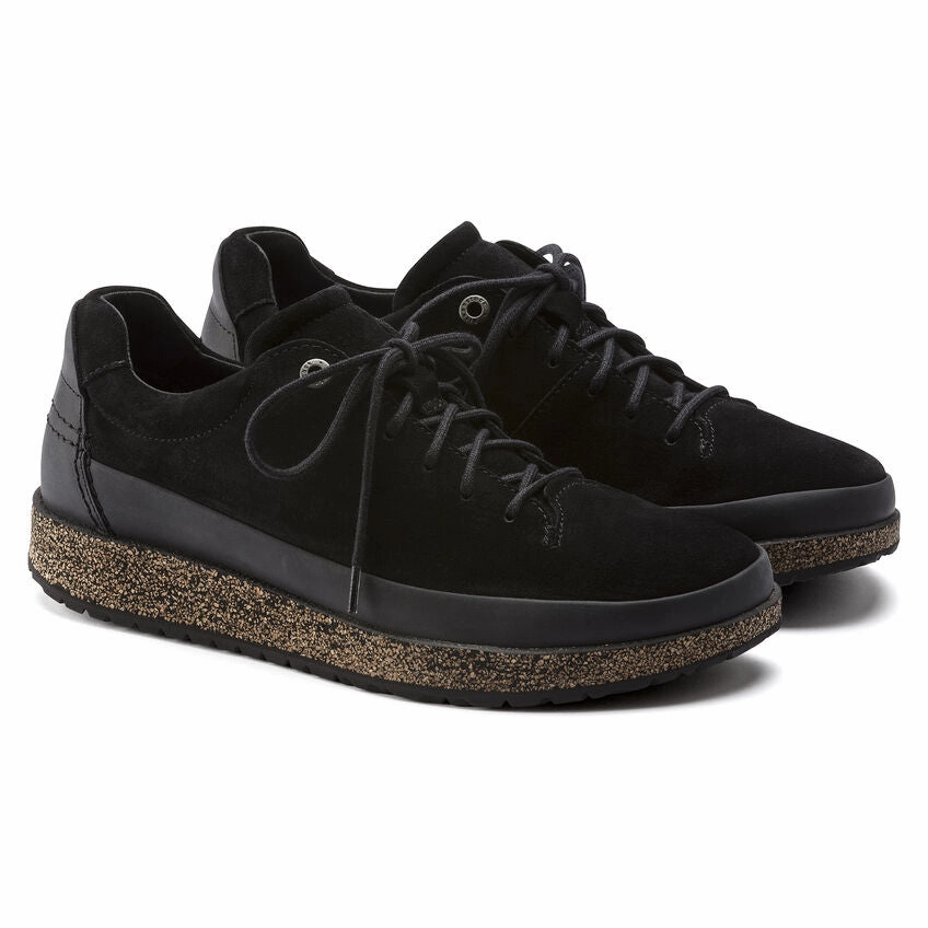 Boston Fit Honnef Low : Black Suede