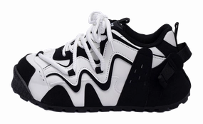 Best Casual Beach Shoes HUANQIU Coverage Lightweight Height Increasing Low top Casual Shoes Mens Black White