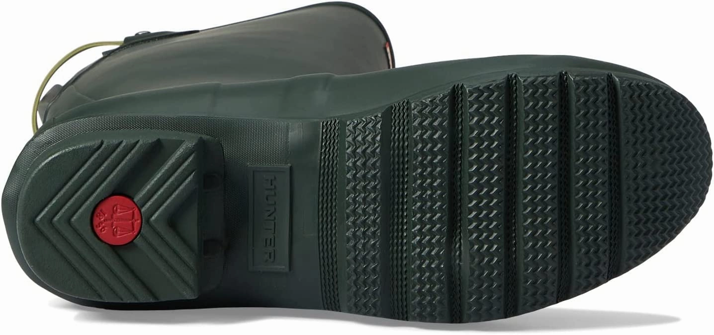 Hunter Women's Tall Back Adjustable Wellington Boots Waterproof Combat Boots