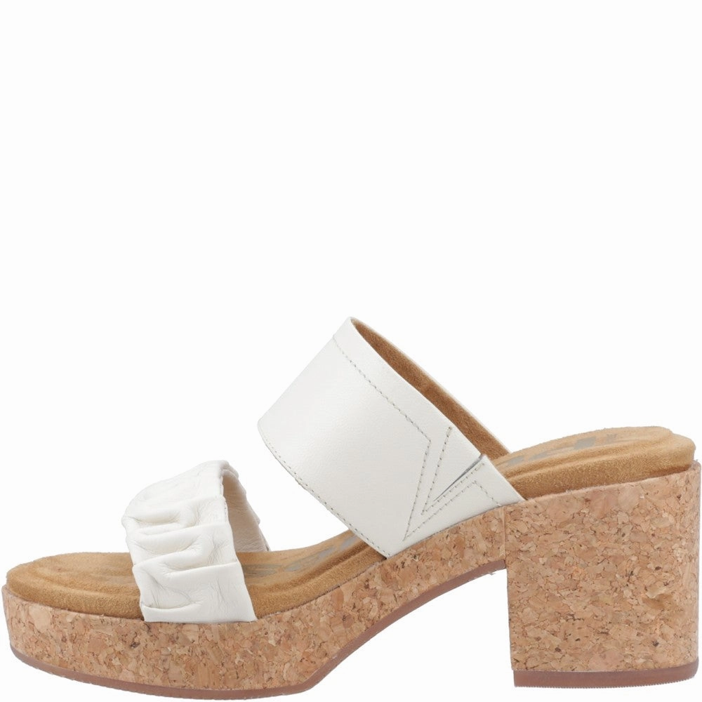 Hush Puppies Poppy Ruched Slide