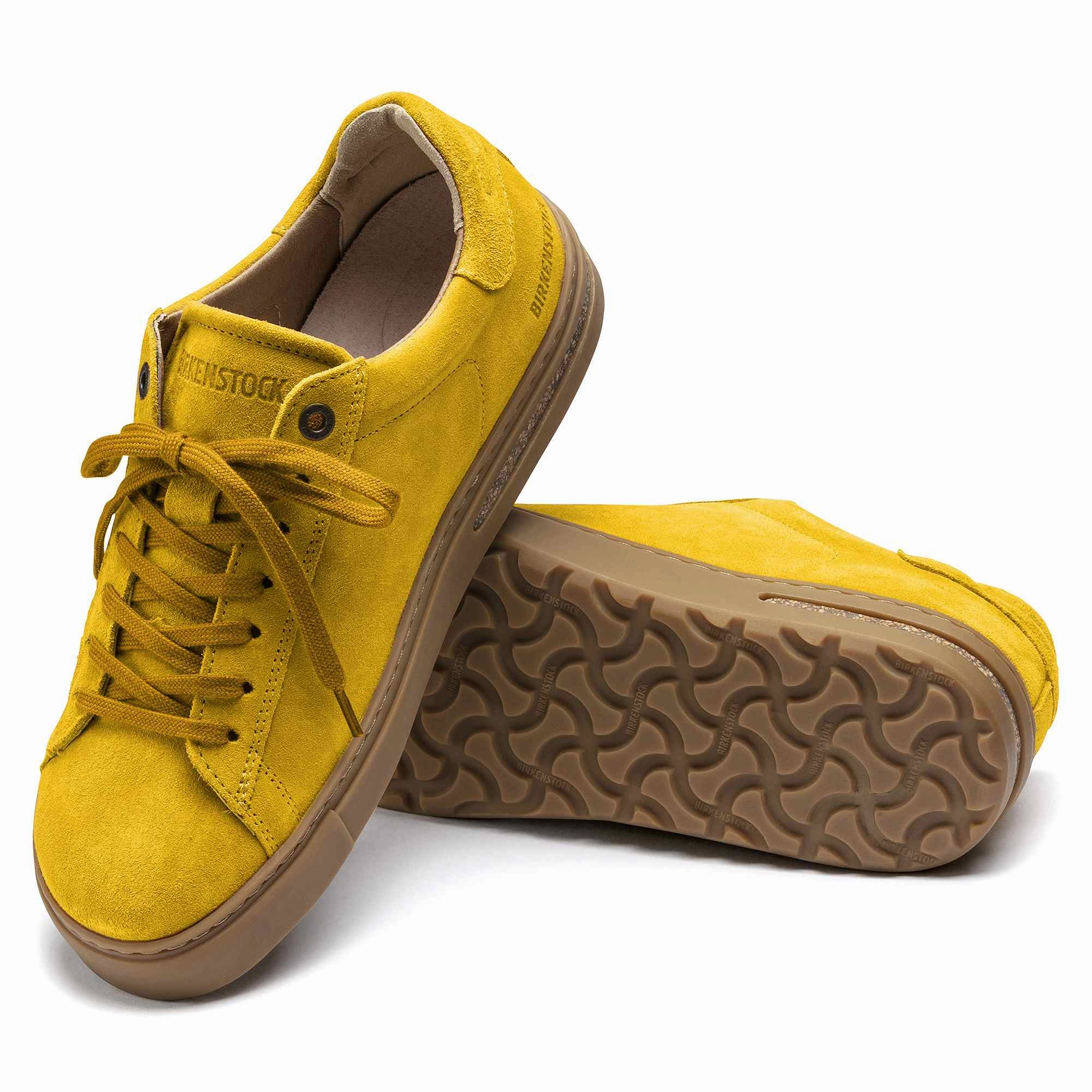 Logo Bend Low Suede Leather