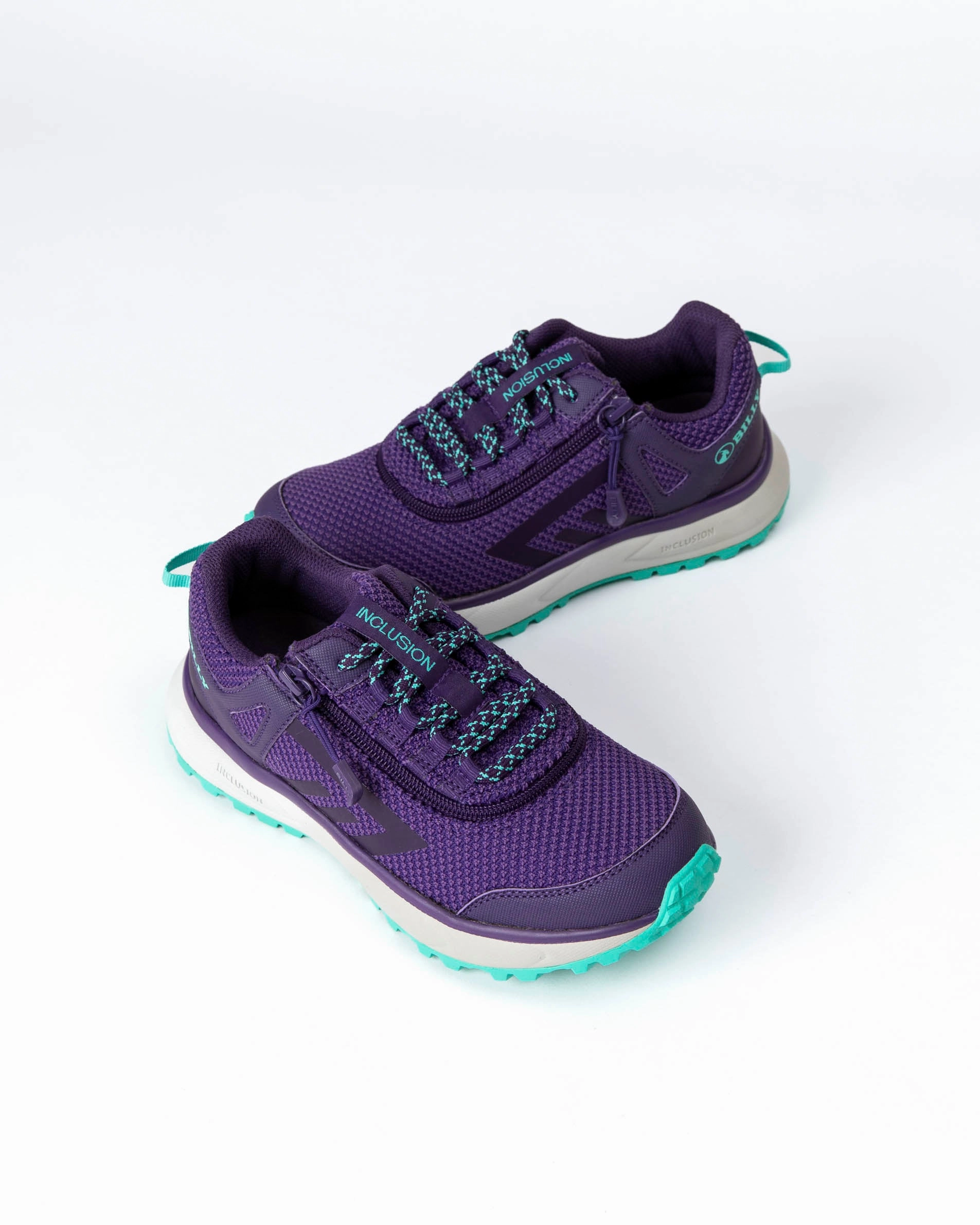 Inclusion Trail (Women) - Purple/Mint Barefoot Trail Running Shoes