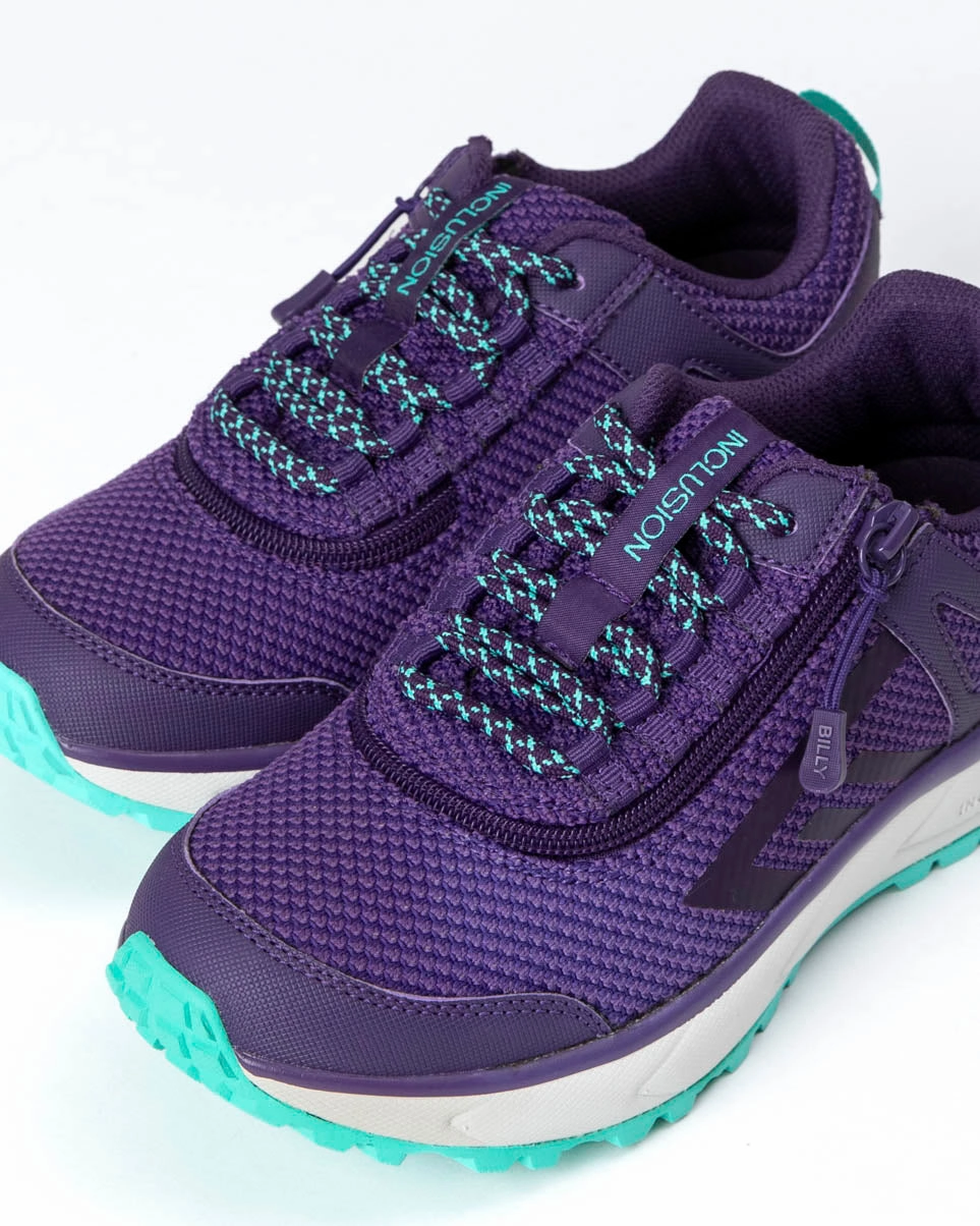 Inclusion Trail (Women) - Purple/Mint Strata Trail Mid Waterproof Hiking Shoe