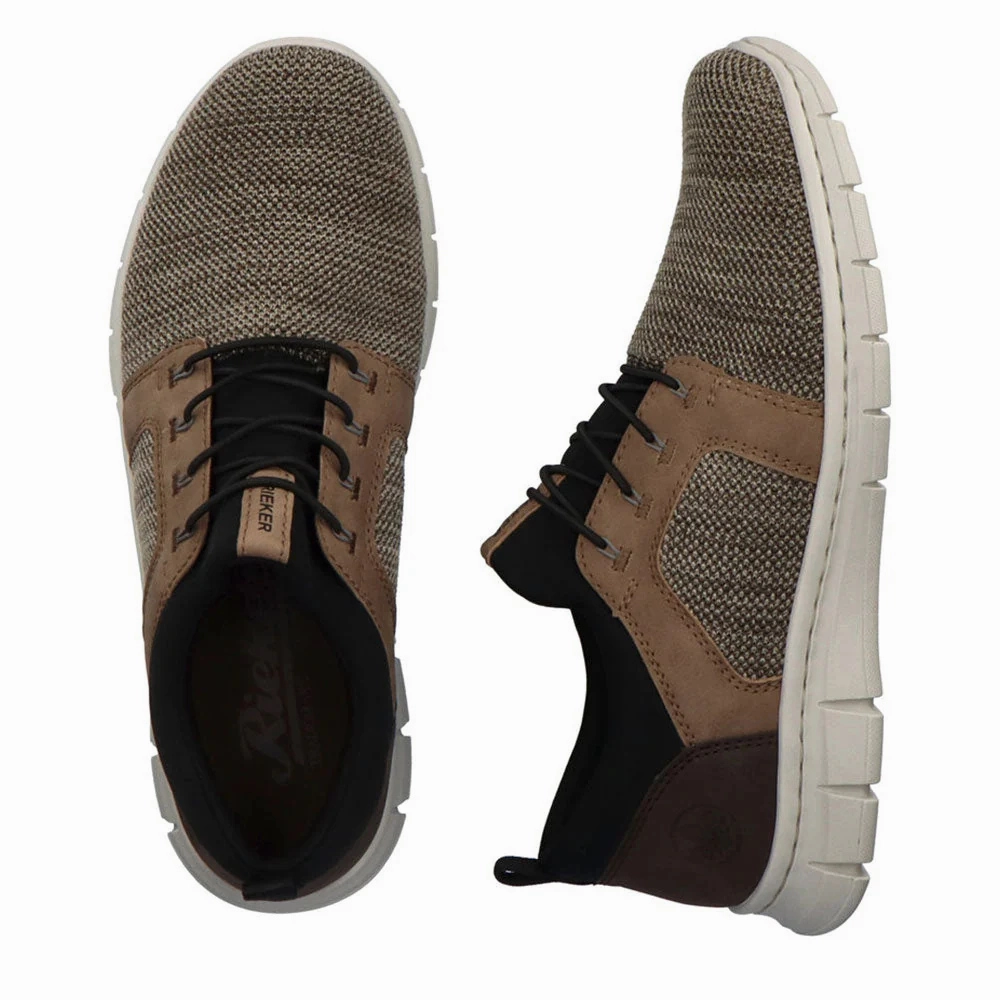 Rieker Timo 96 Fango Textile Shoe (Men's) Keep Walking Back To You Walking