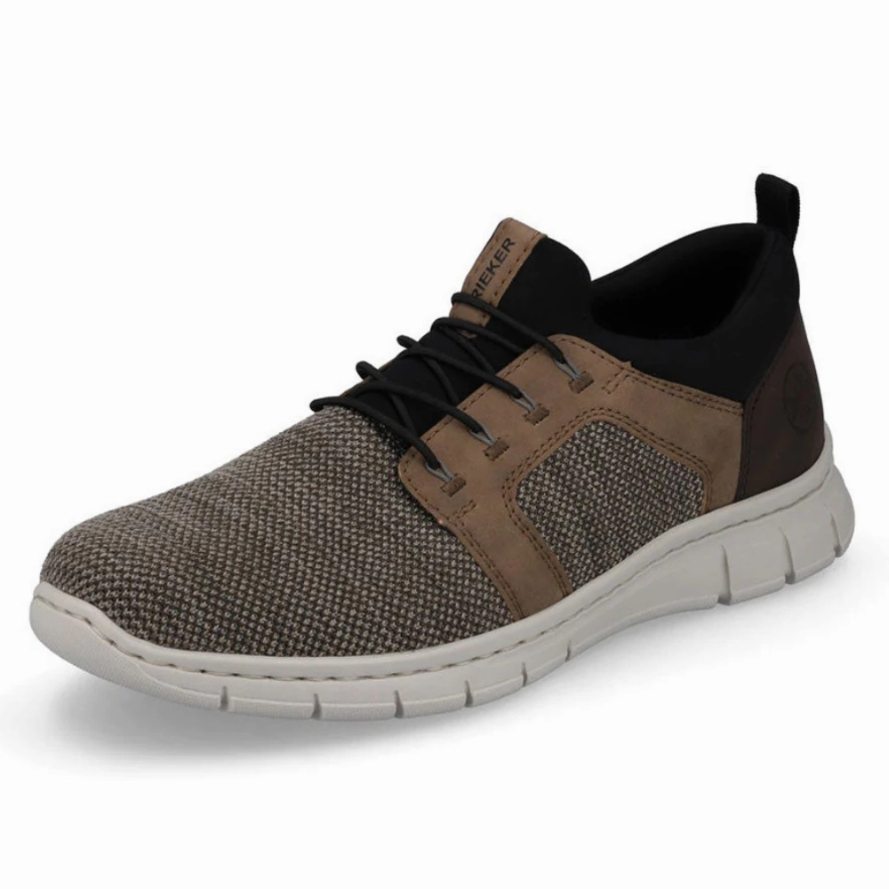 Rieker Timo 96 Fango Textile Shoe (Men's) For Walking On Cement