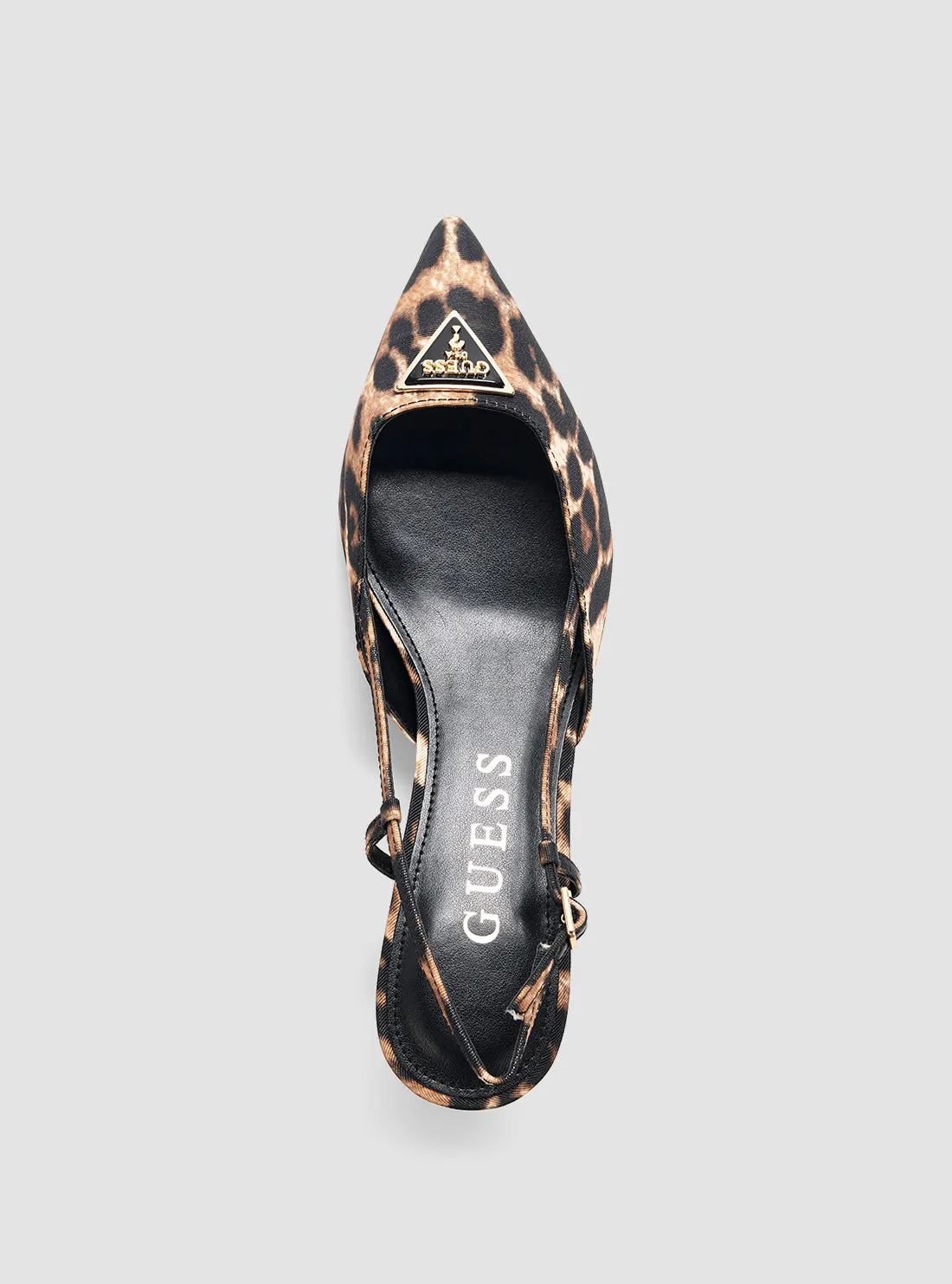 Nylon Feet And High Heels Brown Multi Jesson Pumps