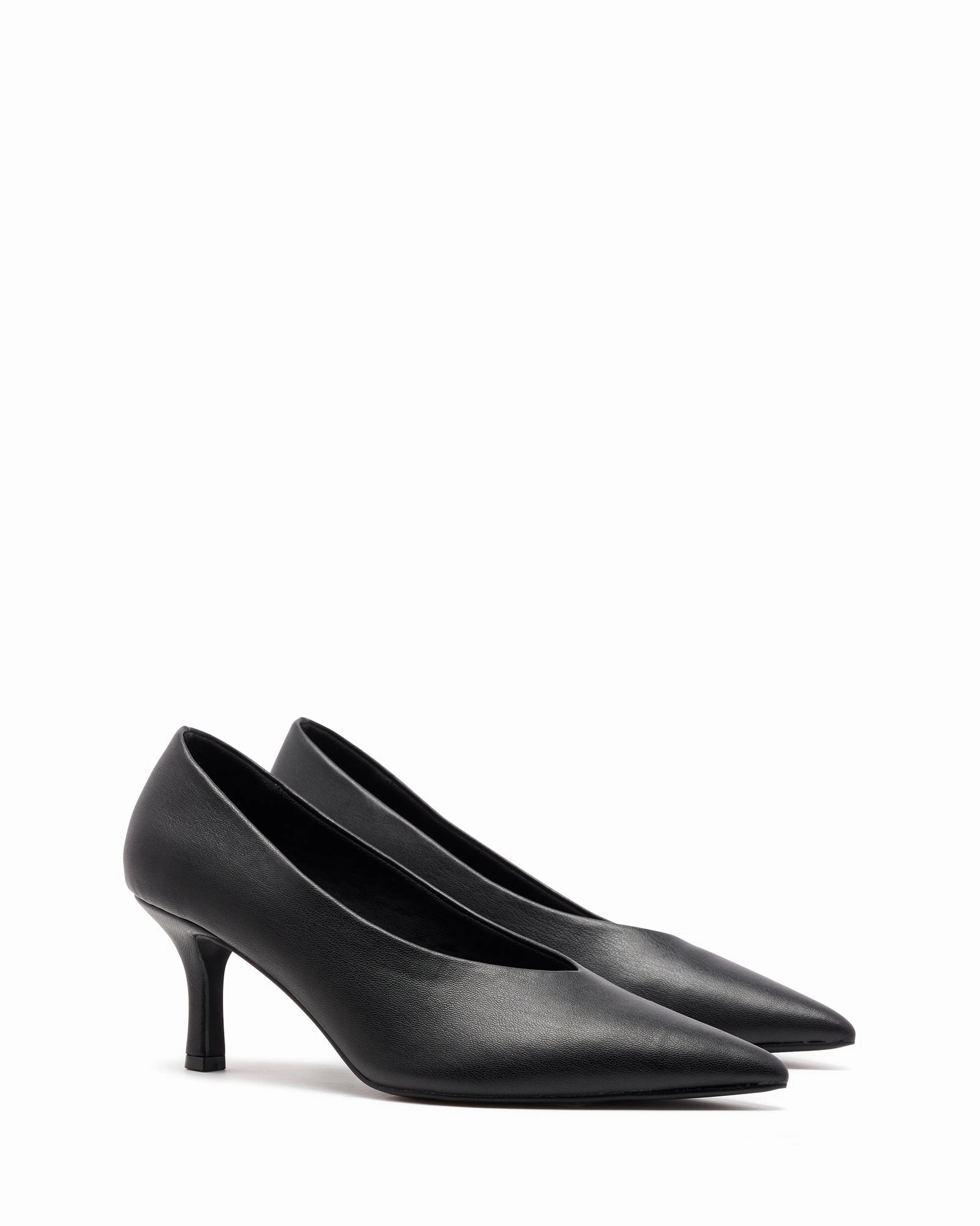 Heel Shoes With Bow Jordyn Pump Black