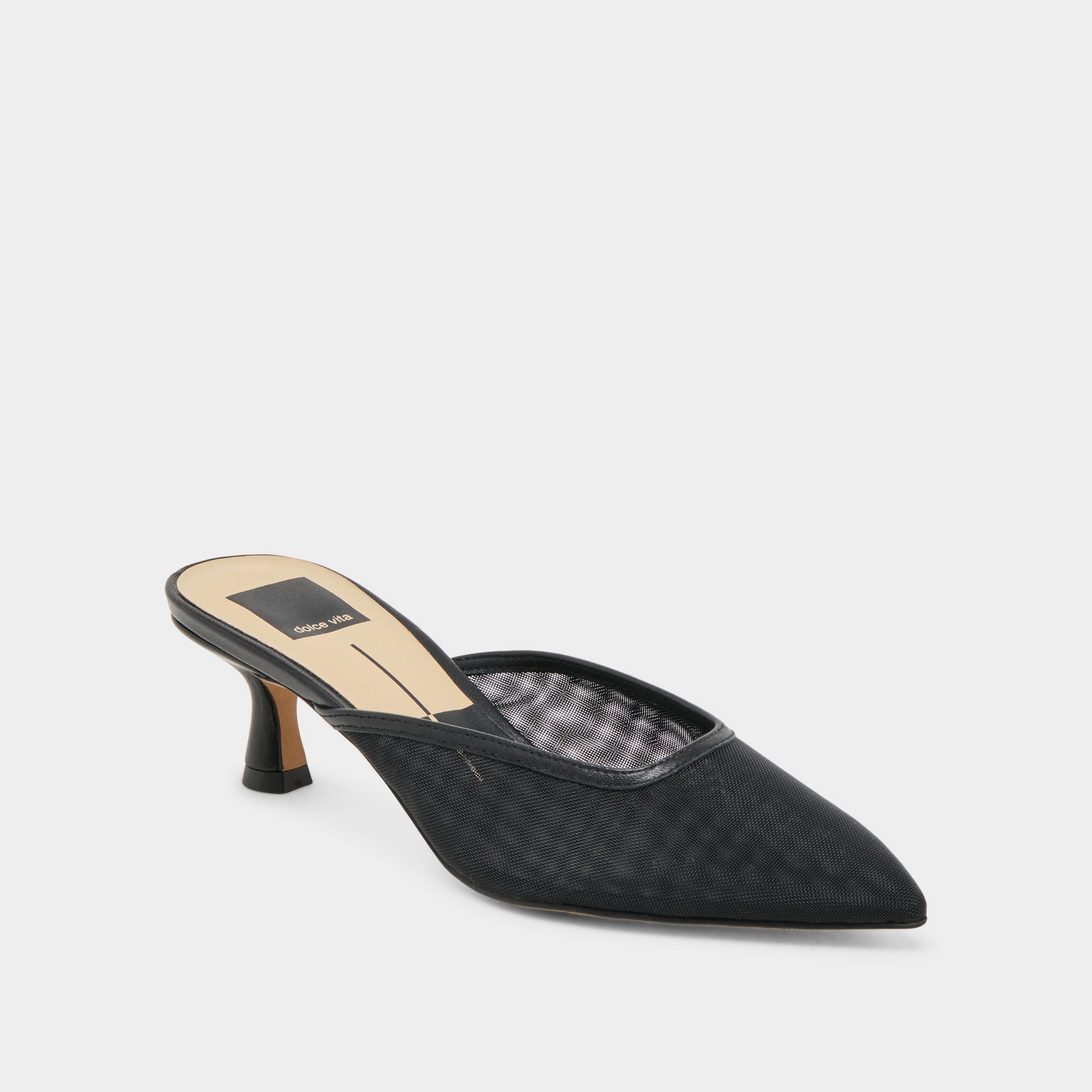 CLEO HEELS ONYX MESH High Heels And Legs