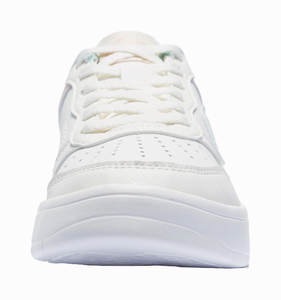 Tiempo Casual Shoes LINING Pontoon Boats Skateboard Shoes Women's Low top Mist White/Light Pink