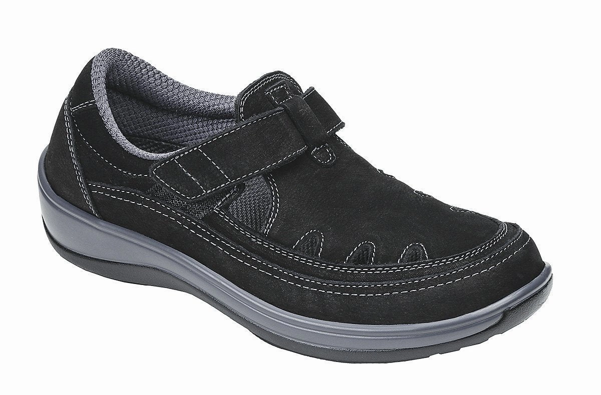 Serene  Black Casual Shoes No Lace
