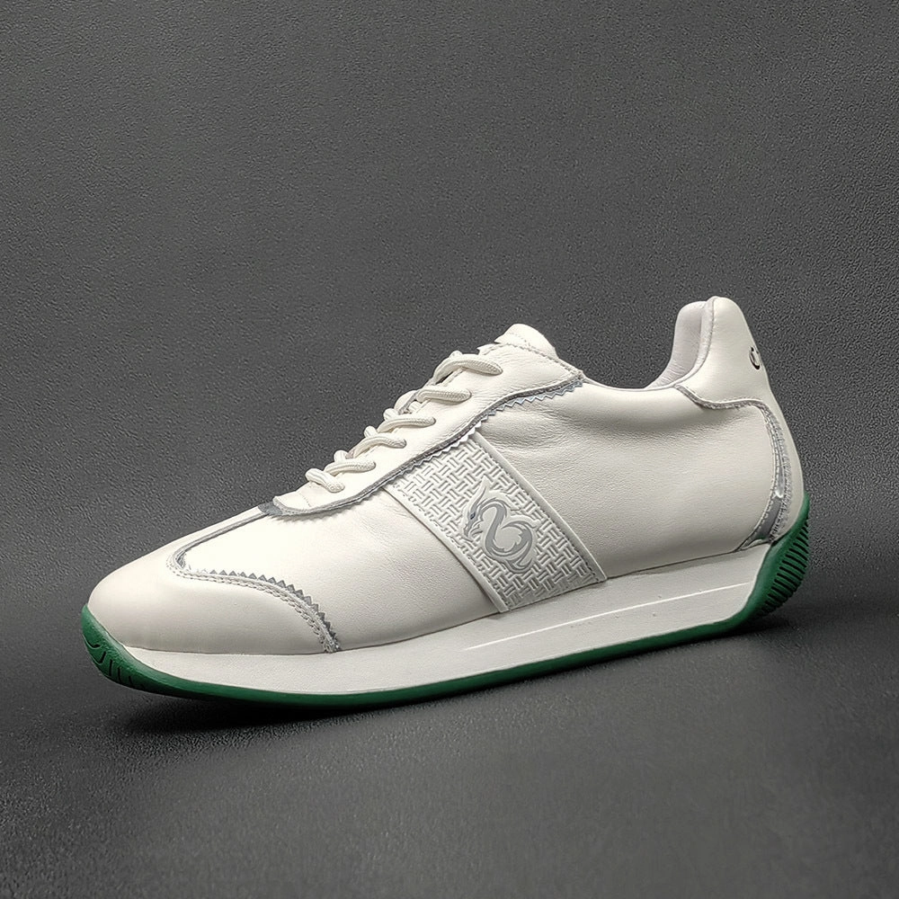 Running Shoes For Overpronation And Flat Feet Men Fashion Leather Comfort Flat Casual Shoes