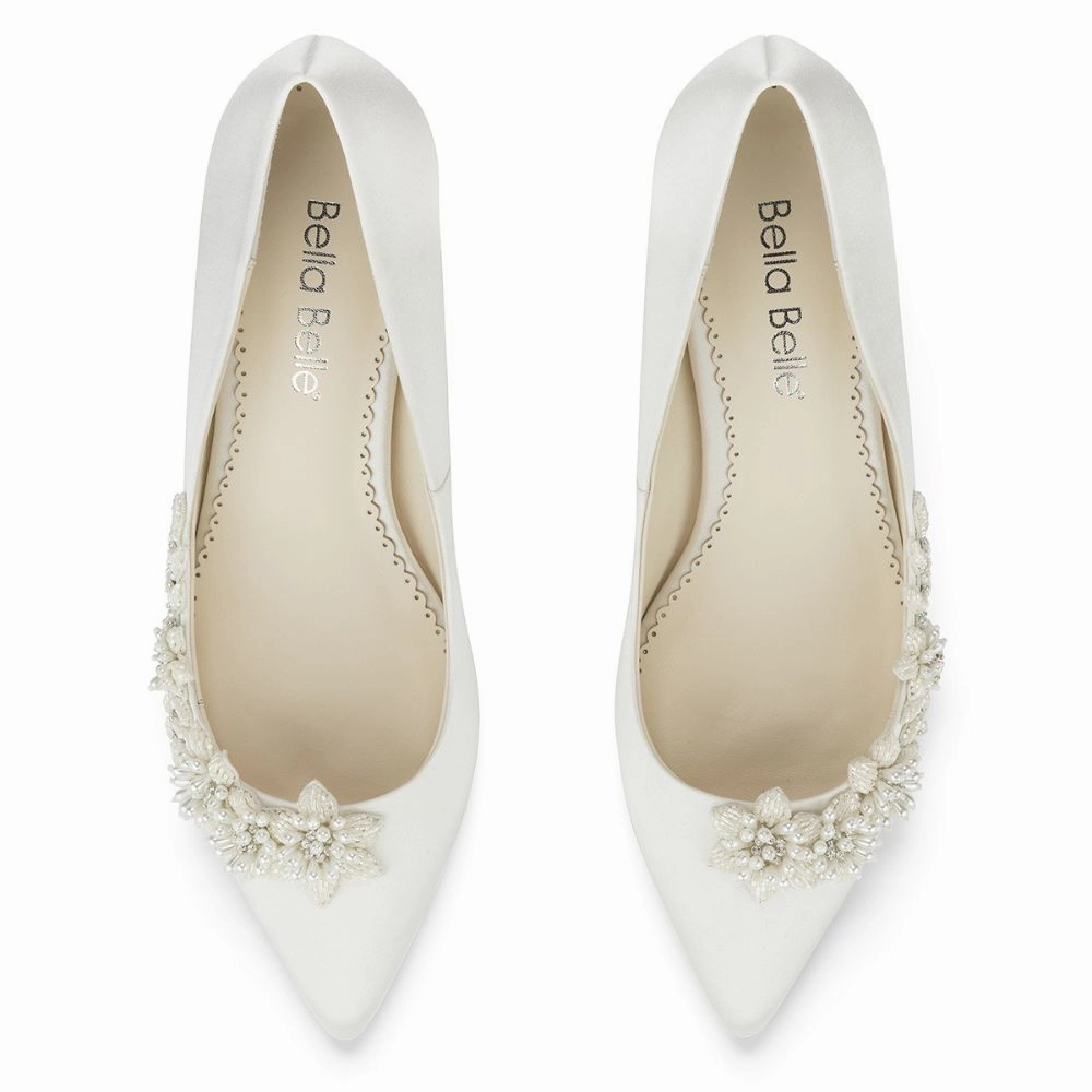 Platinum High Heels IRIS IVORY
