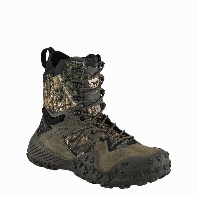 Irish Setter Men's Vaprtrek Waterproof  Camouflage Hunting Boots 3941 Erin Lace Up Combat Boot