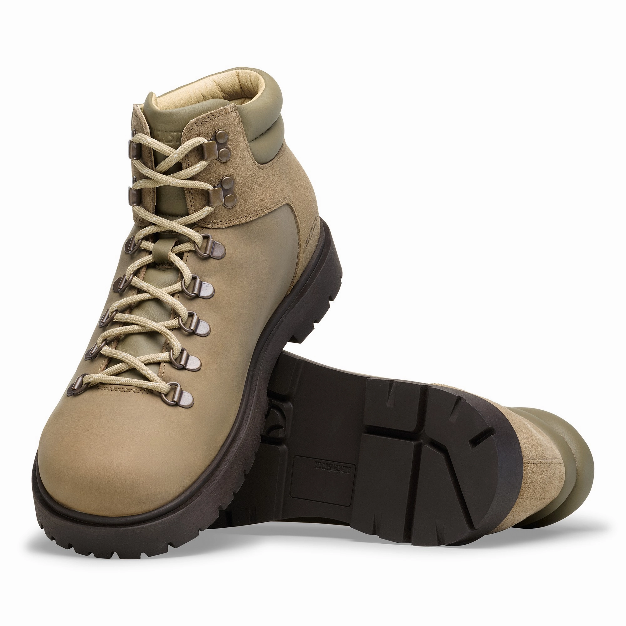 Jackson Nubuck Leather/Suede Taupe Betula Shoes