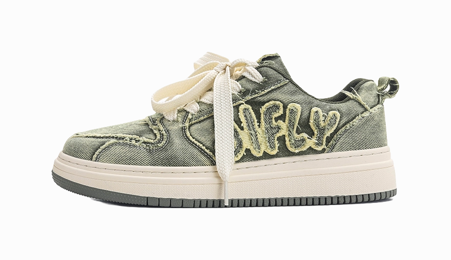 Jifffly Slip Resistant, Abrasion Resistant, Lightweight, Breathable, Height Increasing Low top Skateboard Shoes Unisex