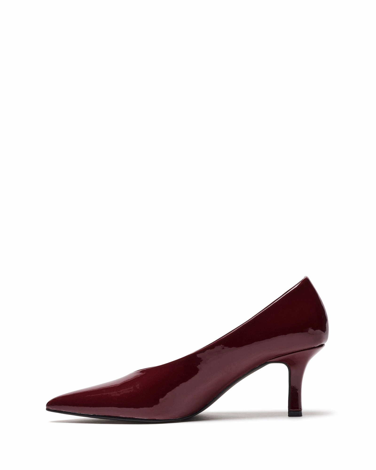 Nerd In Heels Jordyn Pump Cherry Patent