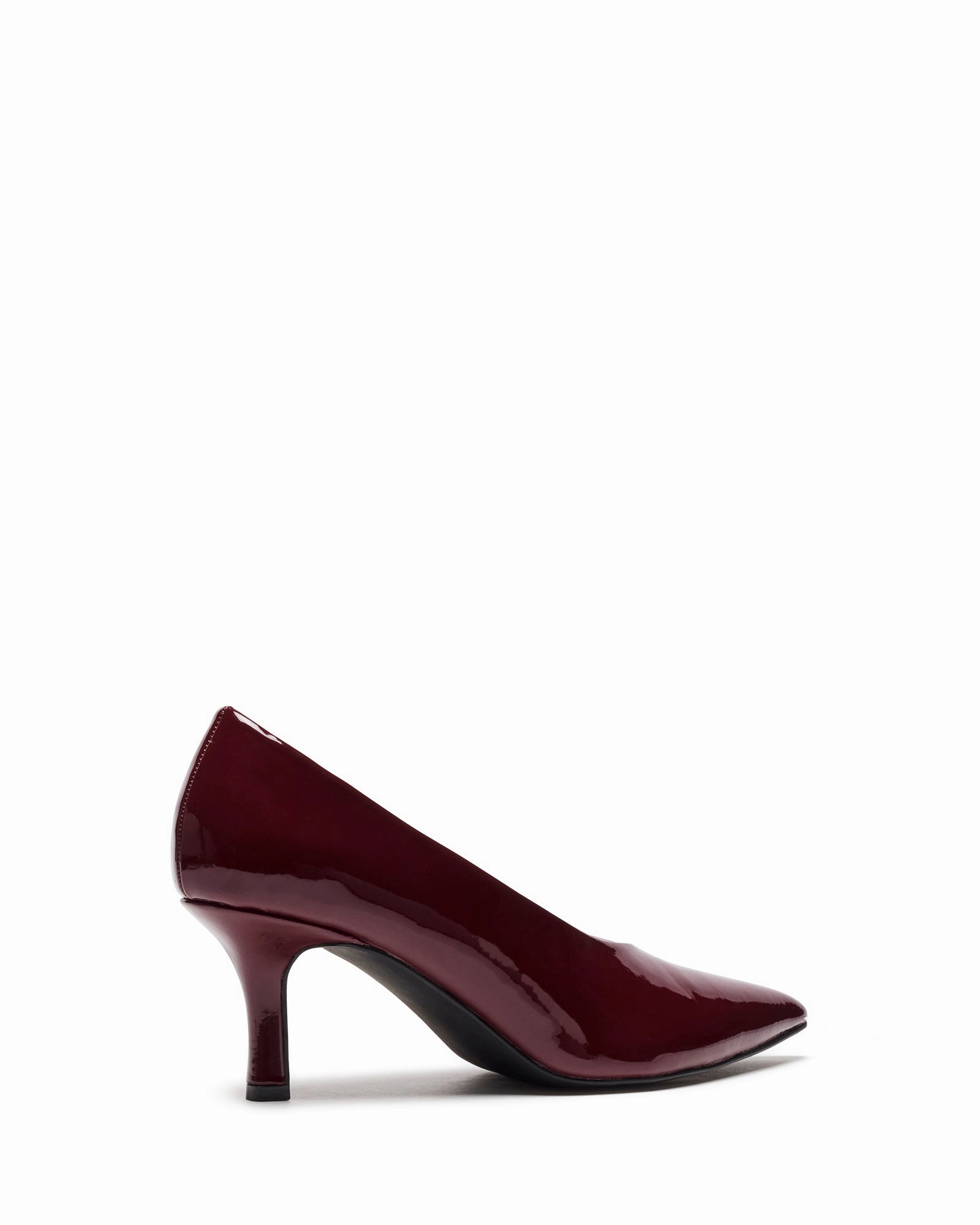 Jordyn Pump Cherry Patent High Heel Leather Pumps