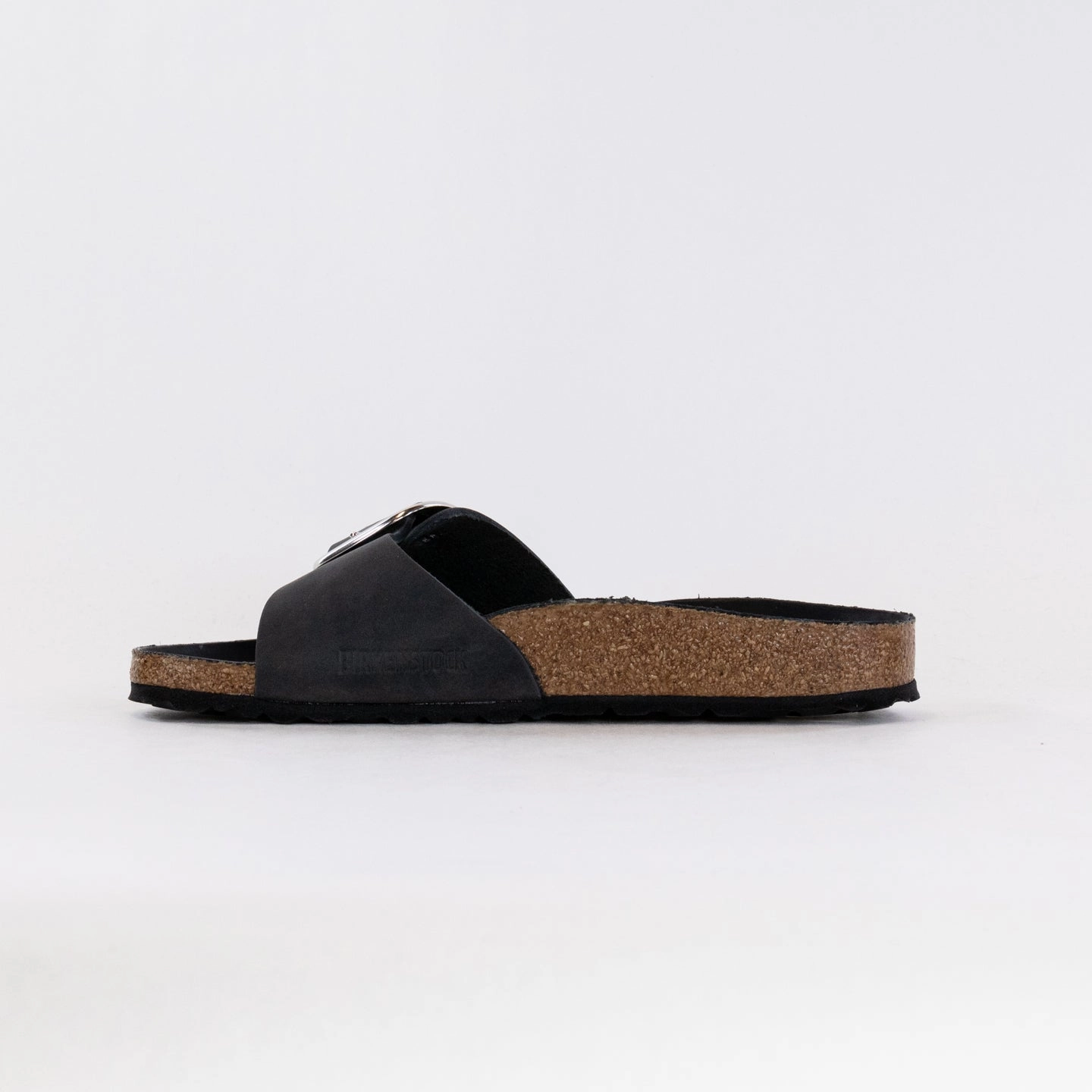Birkenstock Madrid Big Buckle (Women's) - Black Boston Elemental