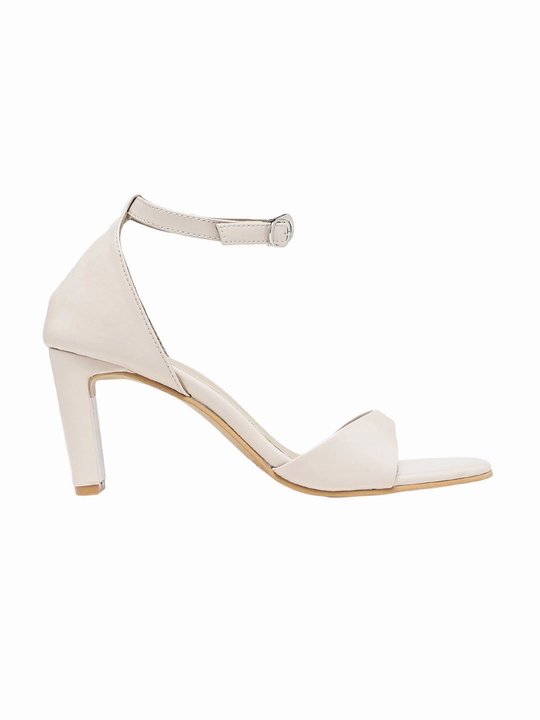 High Heel Decanter Karima Cream Block Heels