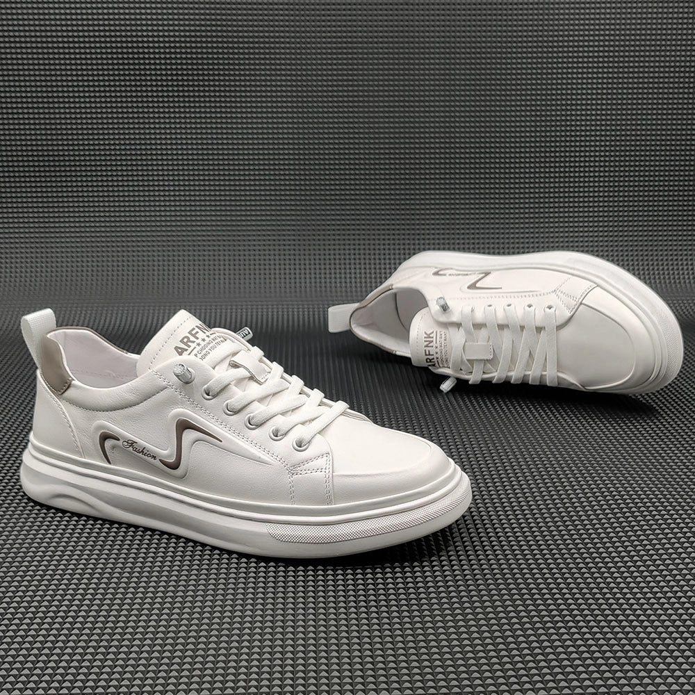 Bridal Flat Wedding Shoes Men Fashion Minimalist Leather Flat Casual Shoes