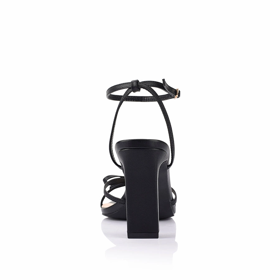 Shoeplay High Heels Kith Block Heel Sandals - Black