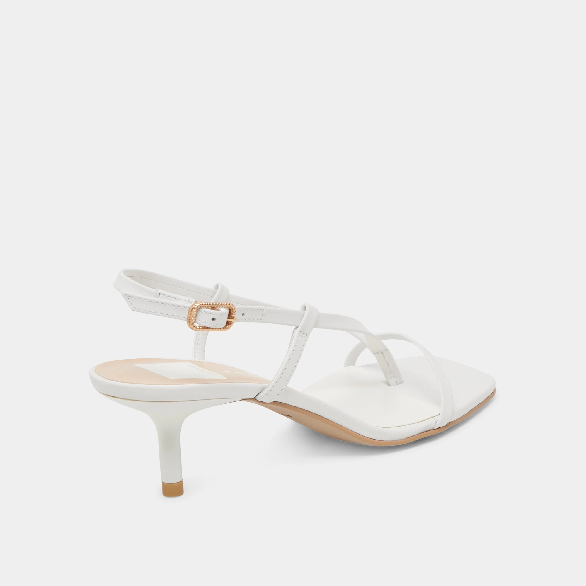 High Heels And Short Dresses LAURY HEELS TRUE WHITE LEATHER