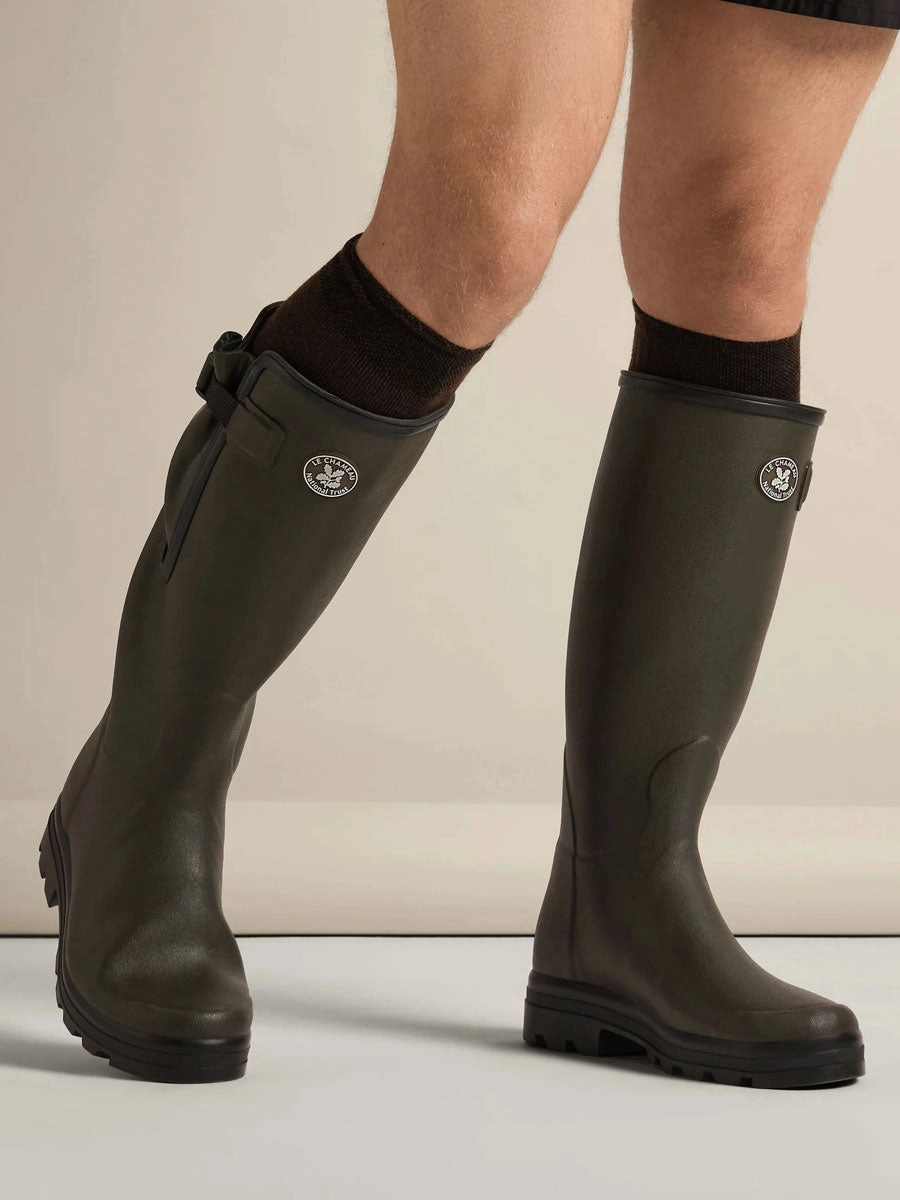 LE CHAMEAU x NATIONAL TRUST Vierzon Boots Mens Jersey Lined - Oak Green Vans Ultrarange Exo Hiking Boots