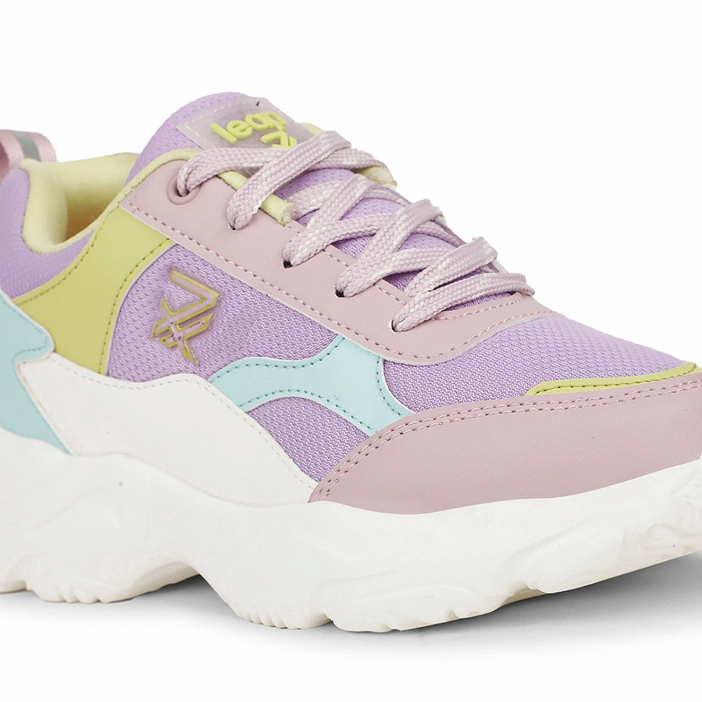 Leap7x Sports Purple Walking Shoes For Women ARIA By Liberty American Made Walking