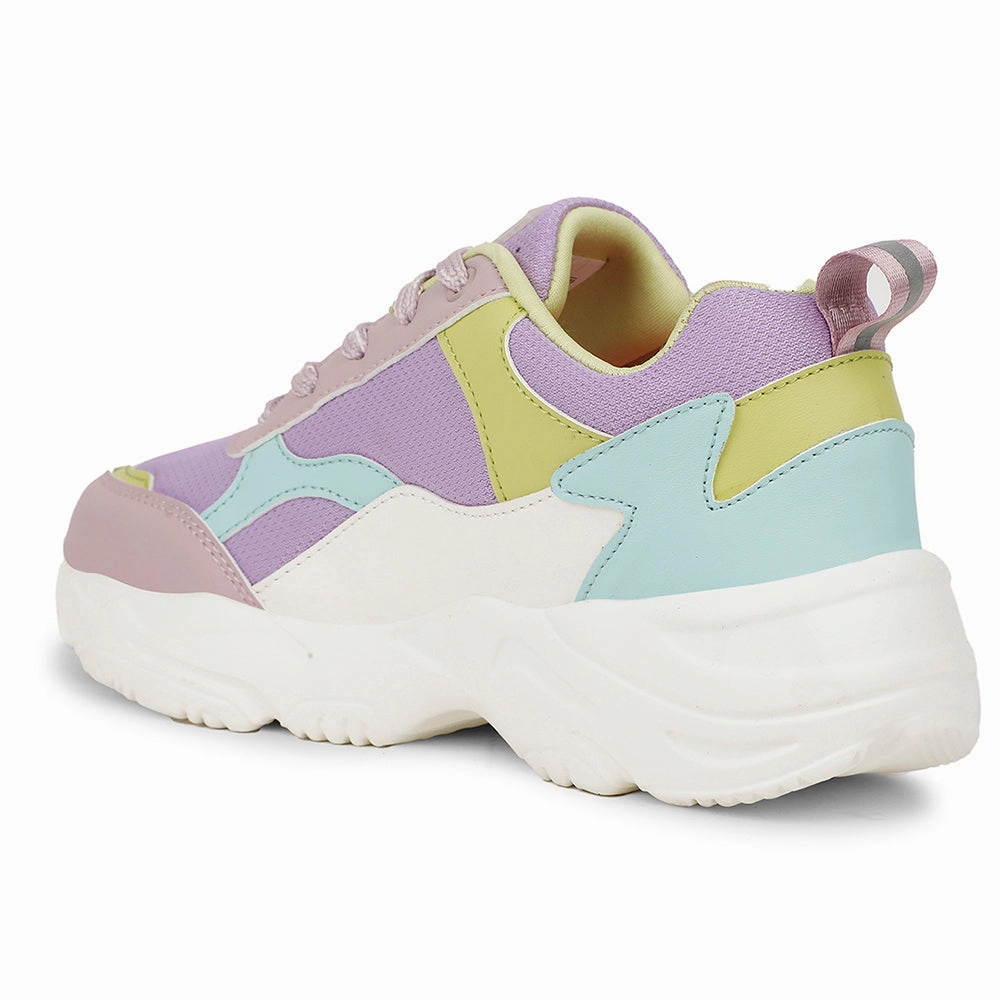 Ankle Support Leap7x Sports Purple Walking Shoes For Women ARIA By Liberty