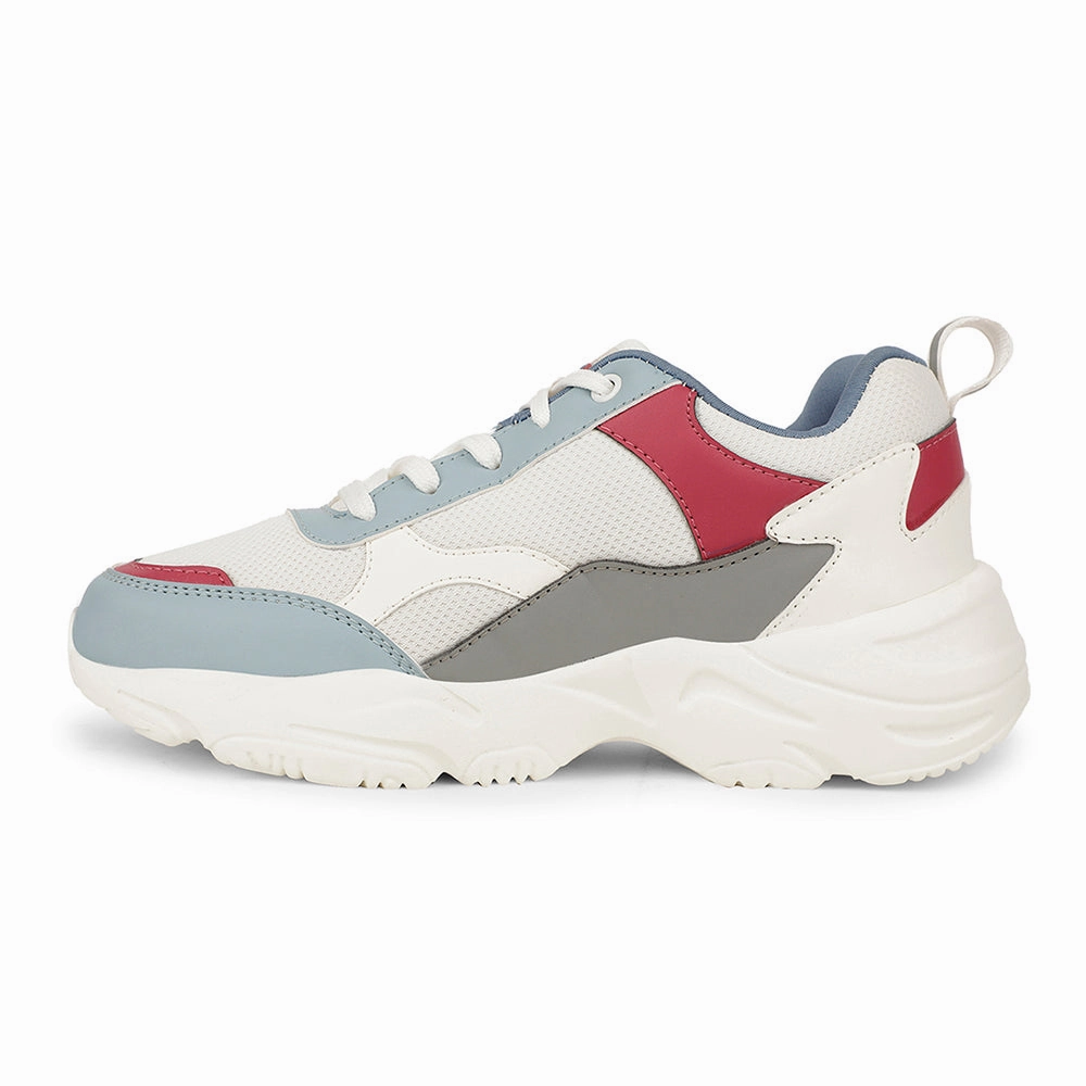 Best Orthopedic Leap7x Sports White Walking Shoes For Women ARIA By Liberty