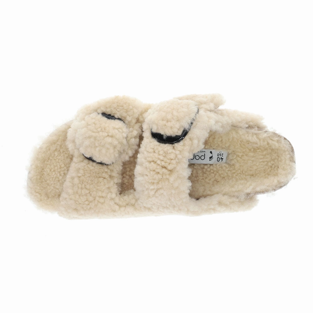 Arizona Big Buckle Shearling Footbed Sandals Healthcare Discount