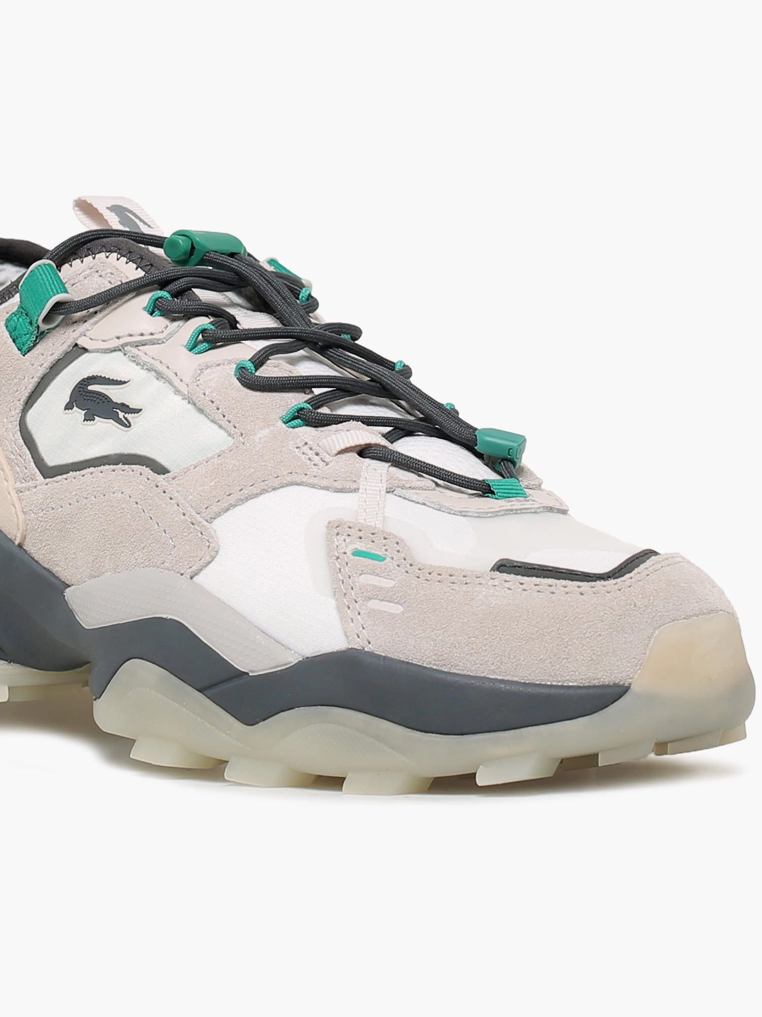 Motion Control Running Shoes Flat Feet Lguard Breaker Off Wht Dk gry mesh