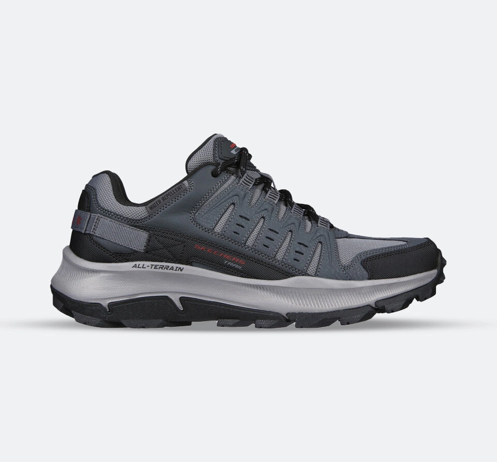 Men's Wide Fit Skechers 237501 Equalizer 5.0 Trail-Solix Walking Sneakers - Charcoal/Black Stinson 7 Trail-running Shoes