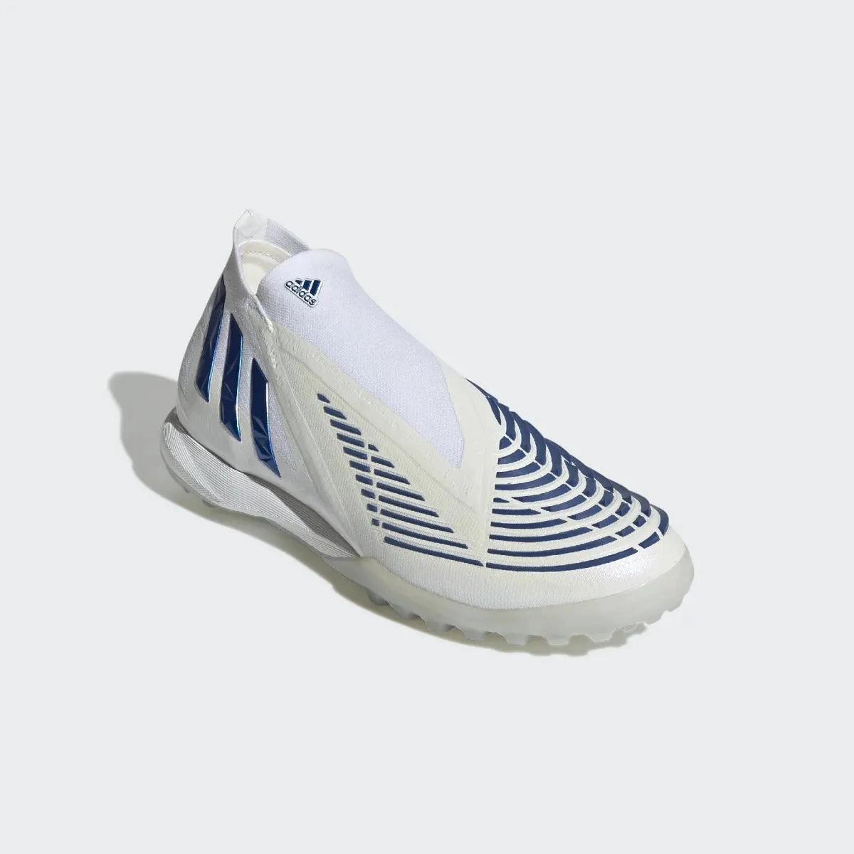 adidas Predator Edge .1 Turf - White-Blue Adidas Slip On Shoes Superstar