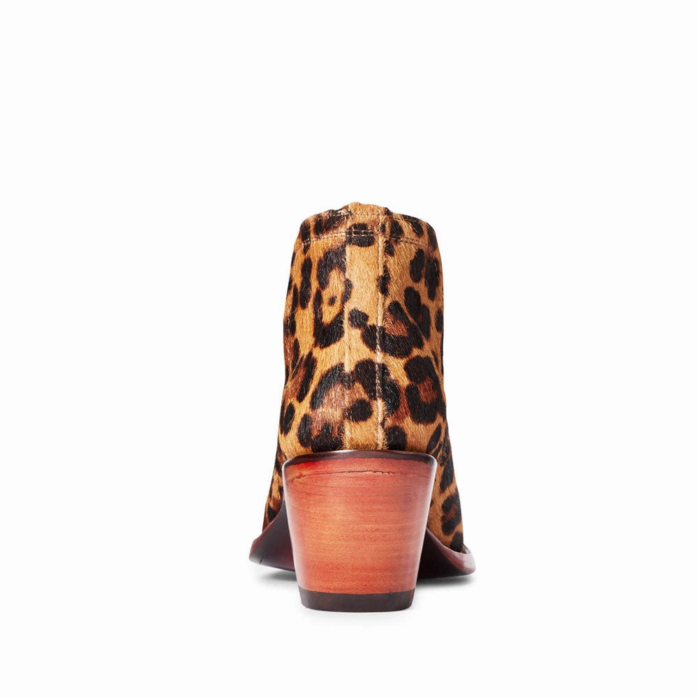 Ariat Women's Dixon Western Boot- Leopard Haircalf Brown Boots Combat