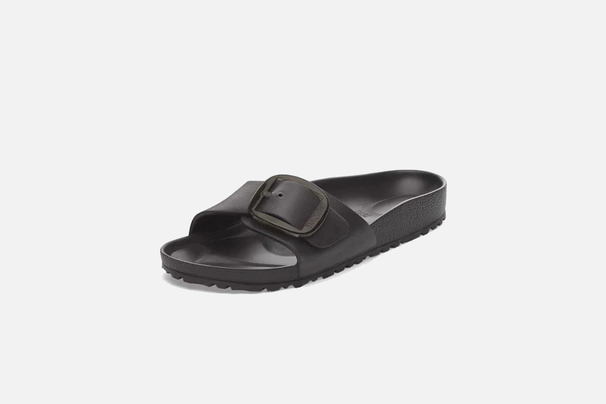 Birkenstock "Madrid Big Buckle (Narrow Fit) EVA" W - Black Resoling