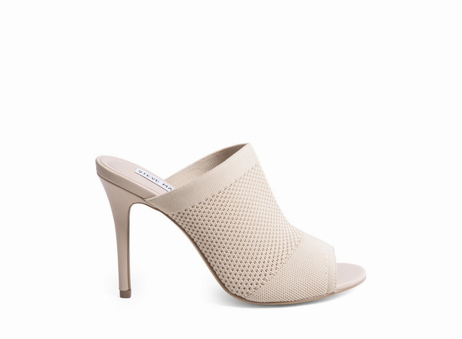 RICHIE NATURAL Leather Knee High Boots Heel