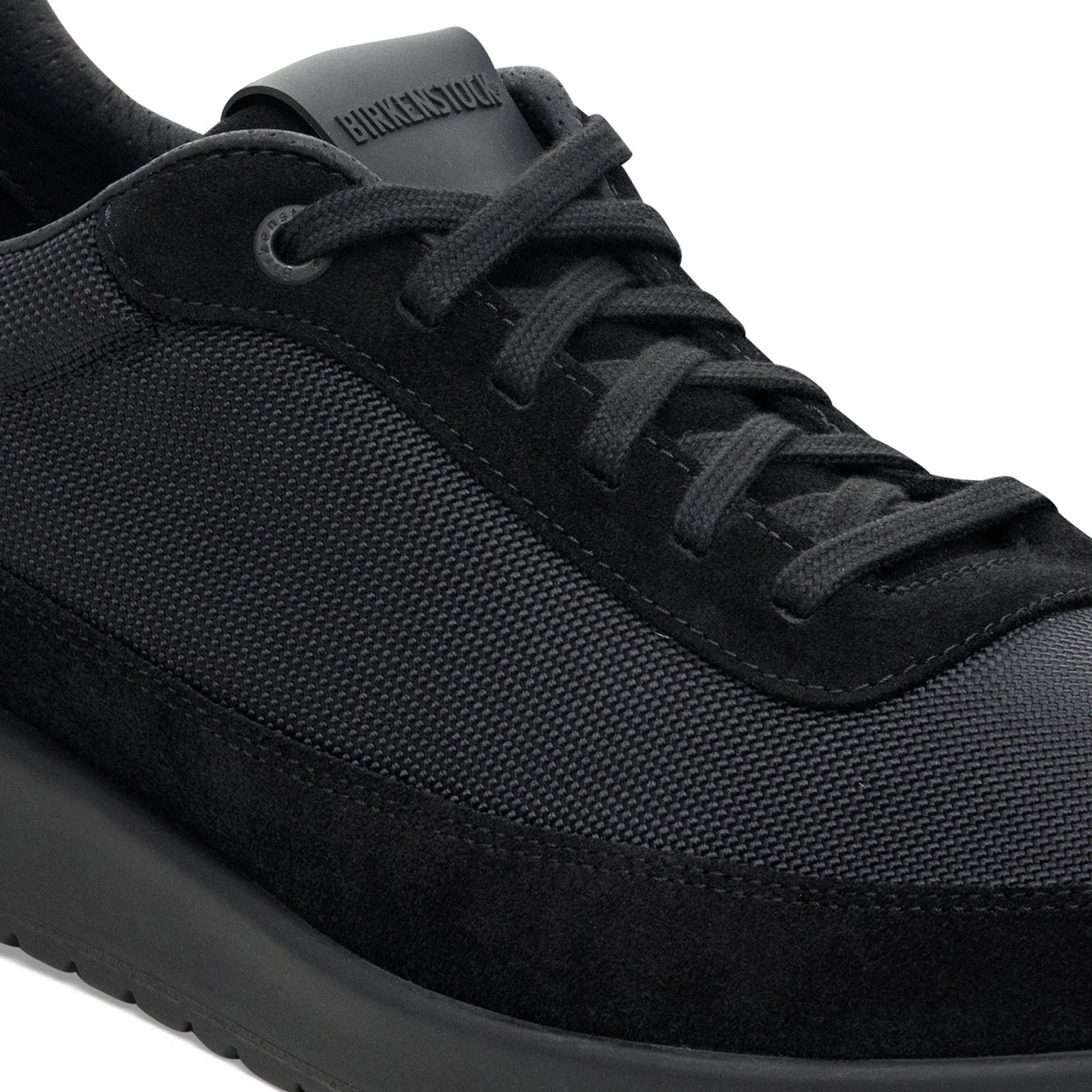 Platform Clogs Honnef City Natural Leather/Textile Black/Black