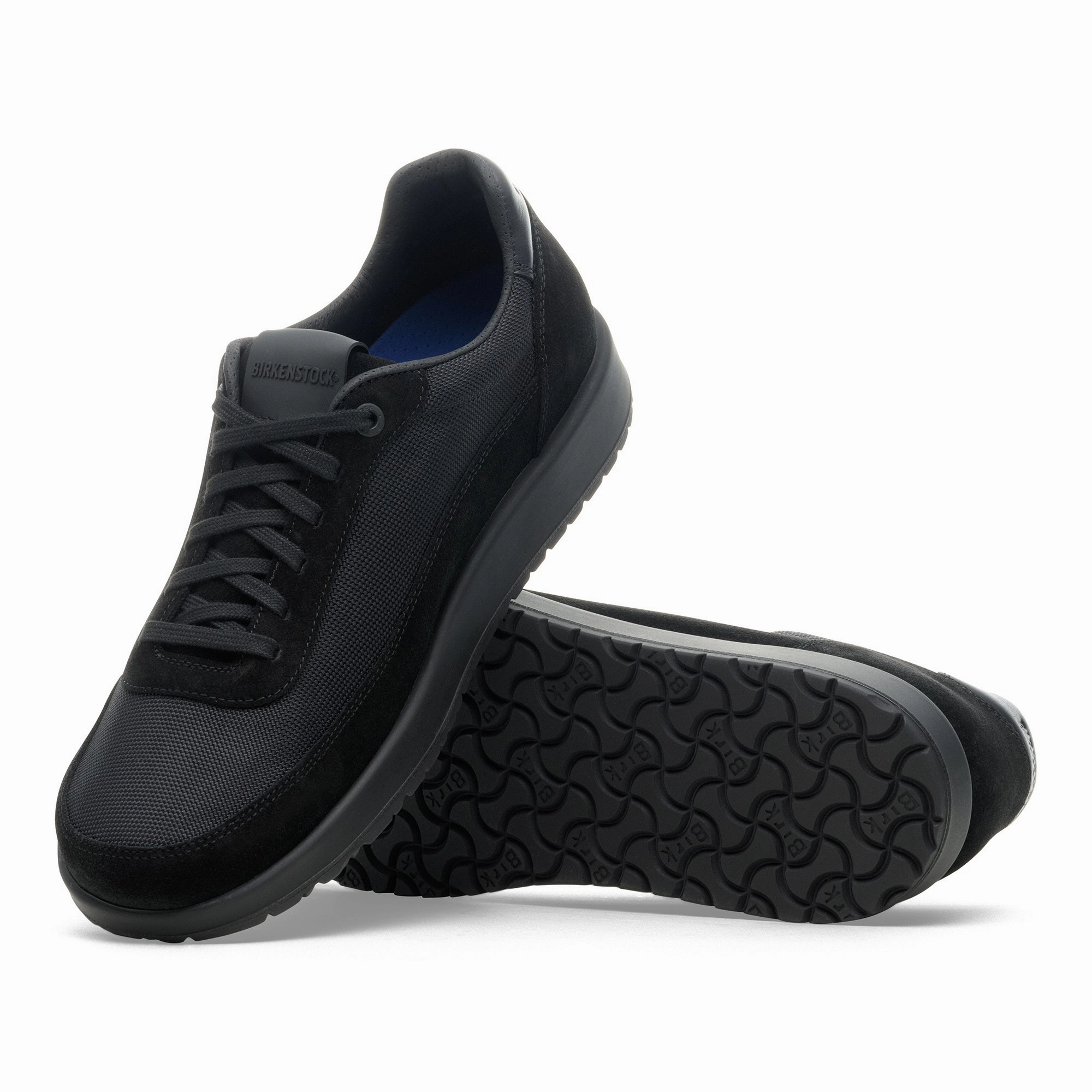 Sneakers Review Honnef City Natural Leather/Textile Black/Black